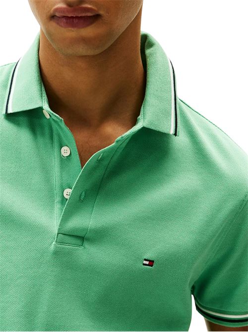 Polo regular fit con profili a contrasto Tommy Jeans | DM0DM22700L5Y